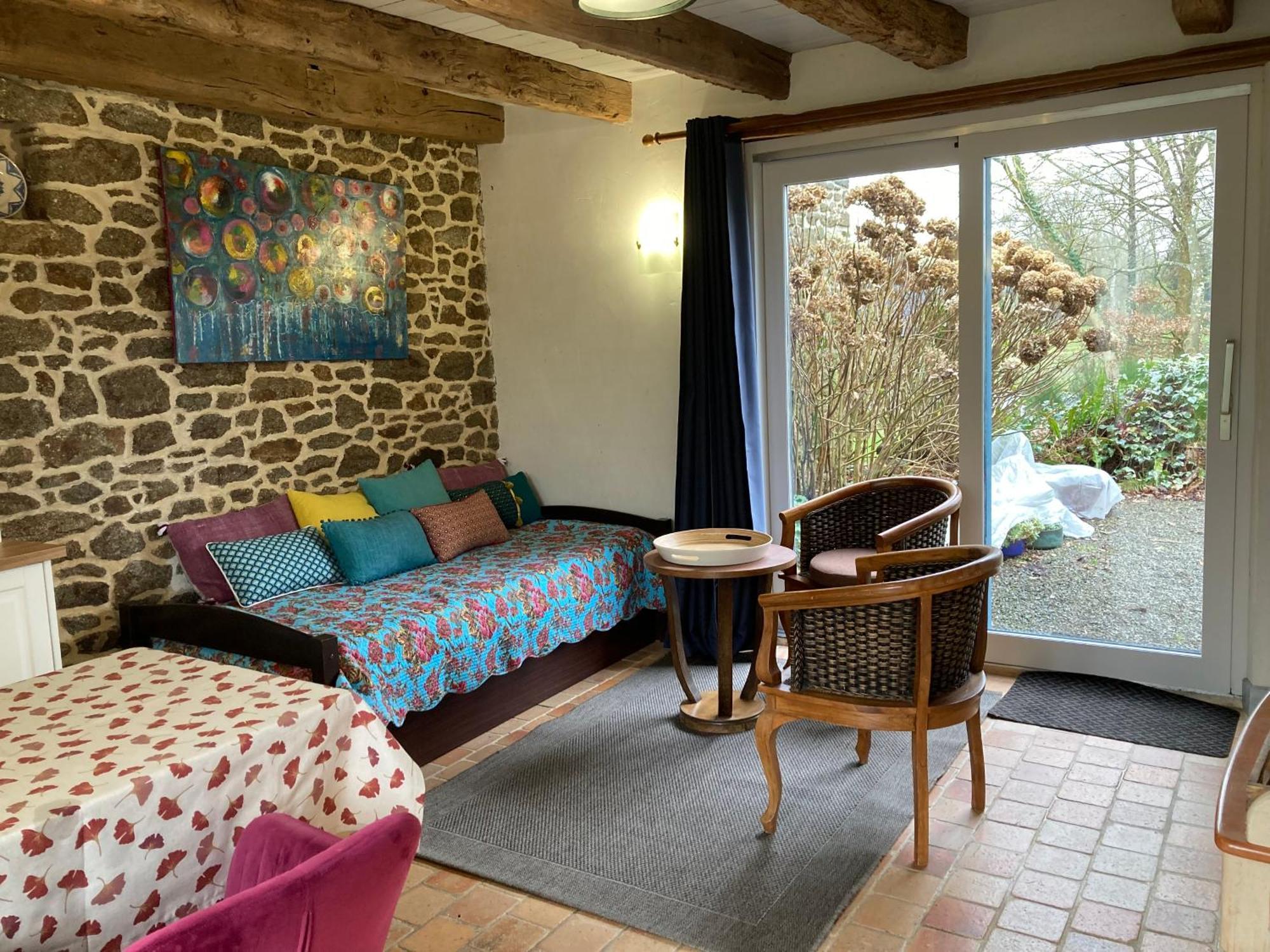 Bed and Breakfast Au Pont Ricoul Saint-Pierre-de-Plesguen Екстер'єр фото