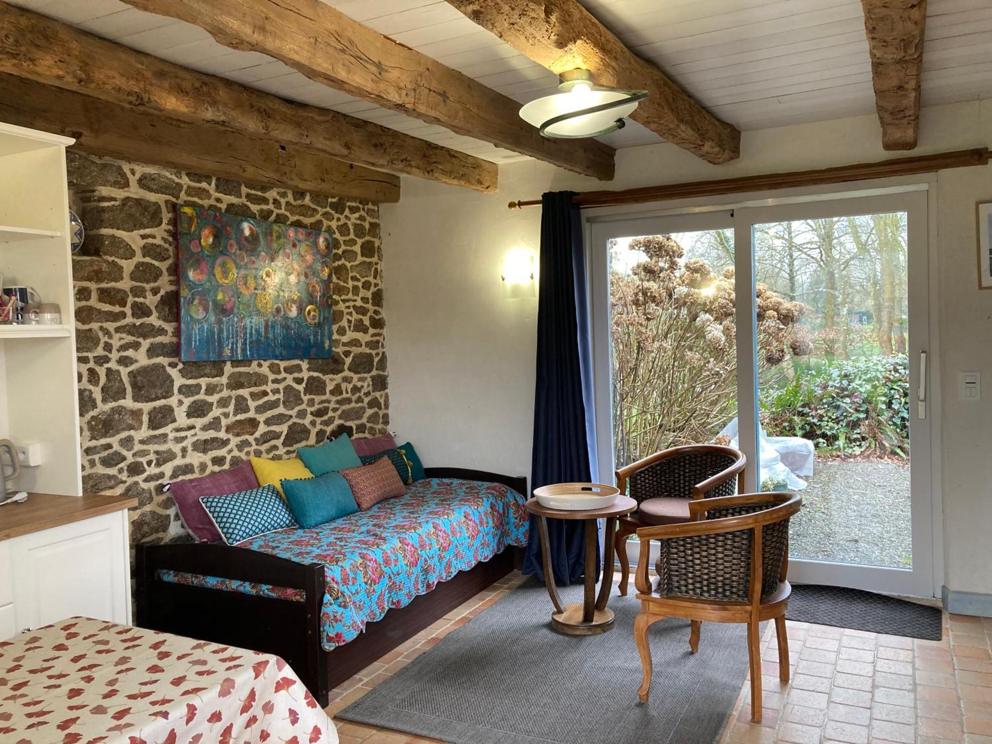 Bed and Breakfast Au Pont Ricoul Saint-Pierre-de-Plesguen Екстер'єр фото